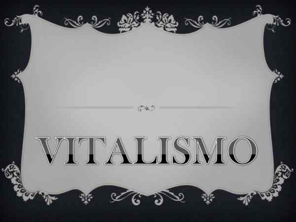 Vitalismo [Teoria e Prática Muito Simples]