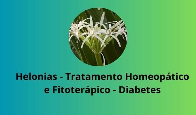 Helonias - Tratamento Homeopático e Fitoterápico - Diabetes