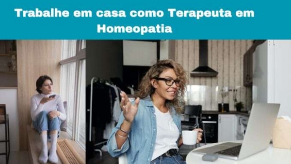 Trabalhando em Casa com Homeopatia: Uma Carreira em Ascensão