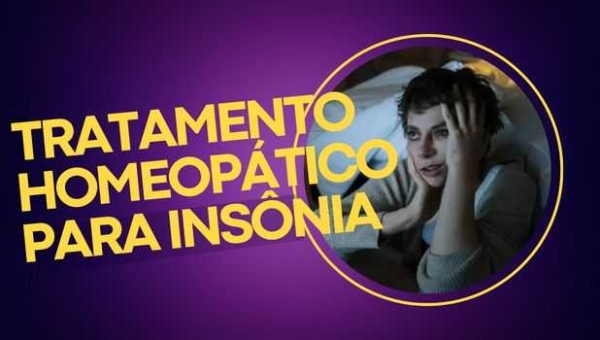 Tratamento Homeopático para Insônia: Saiba Mais Sobre os Benefícios