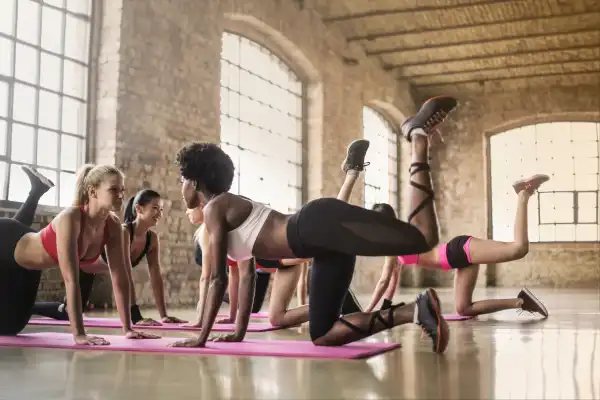 yoga em grupo