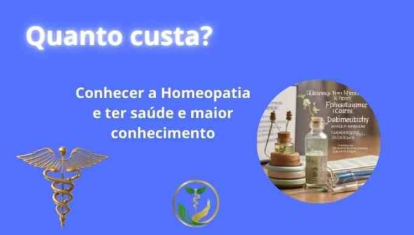 Quanto custa um curso de homeopatia?