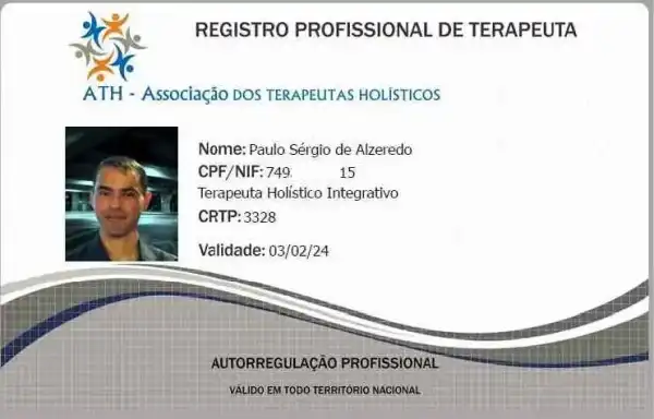 registro profissional de terapeuta